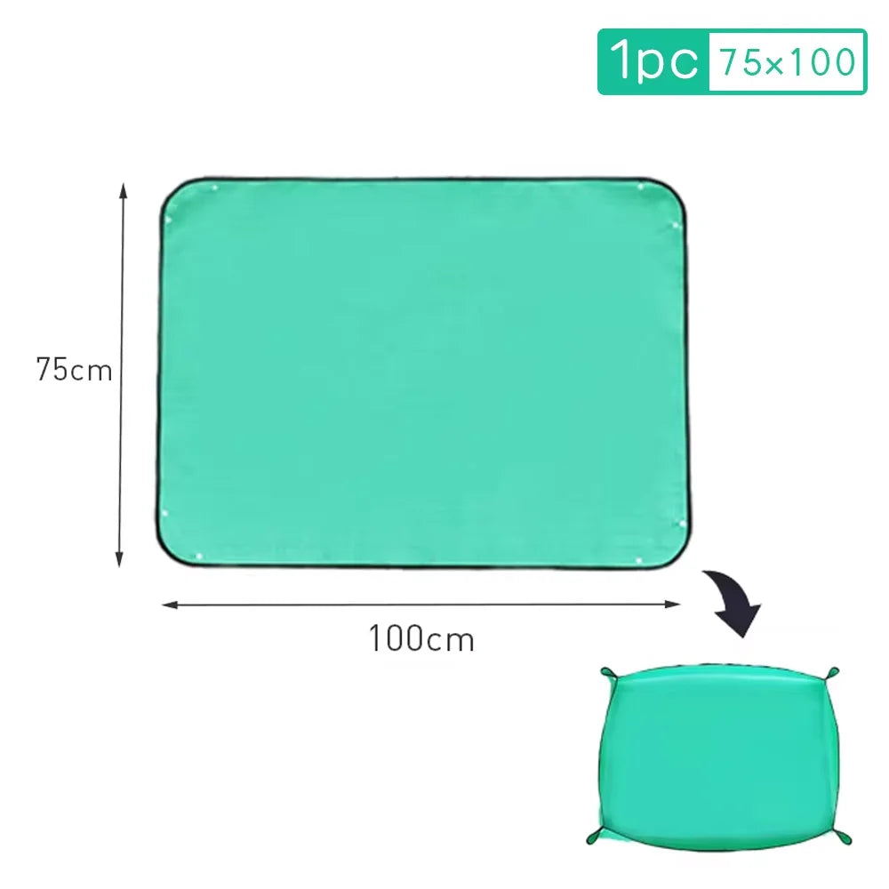 Waterproof Planting Mat for Gardening & Transplanting – 50 to 100cm