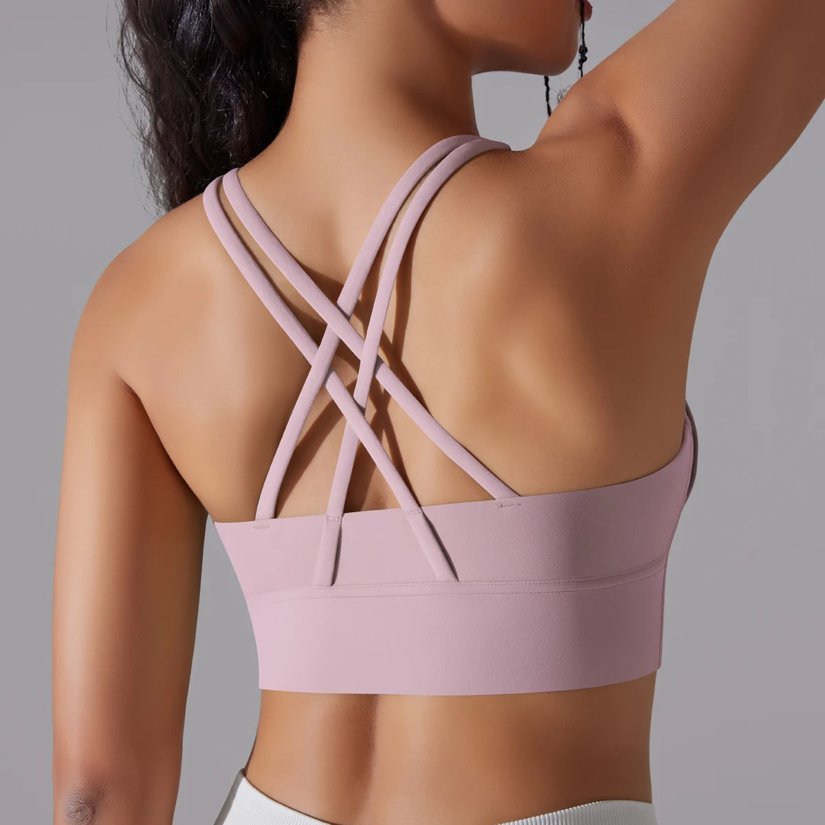 Sports bra and workout tank top for women