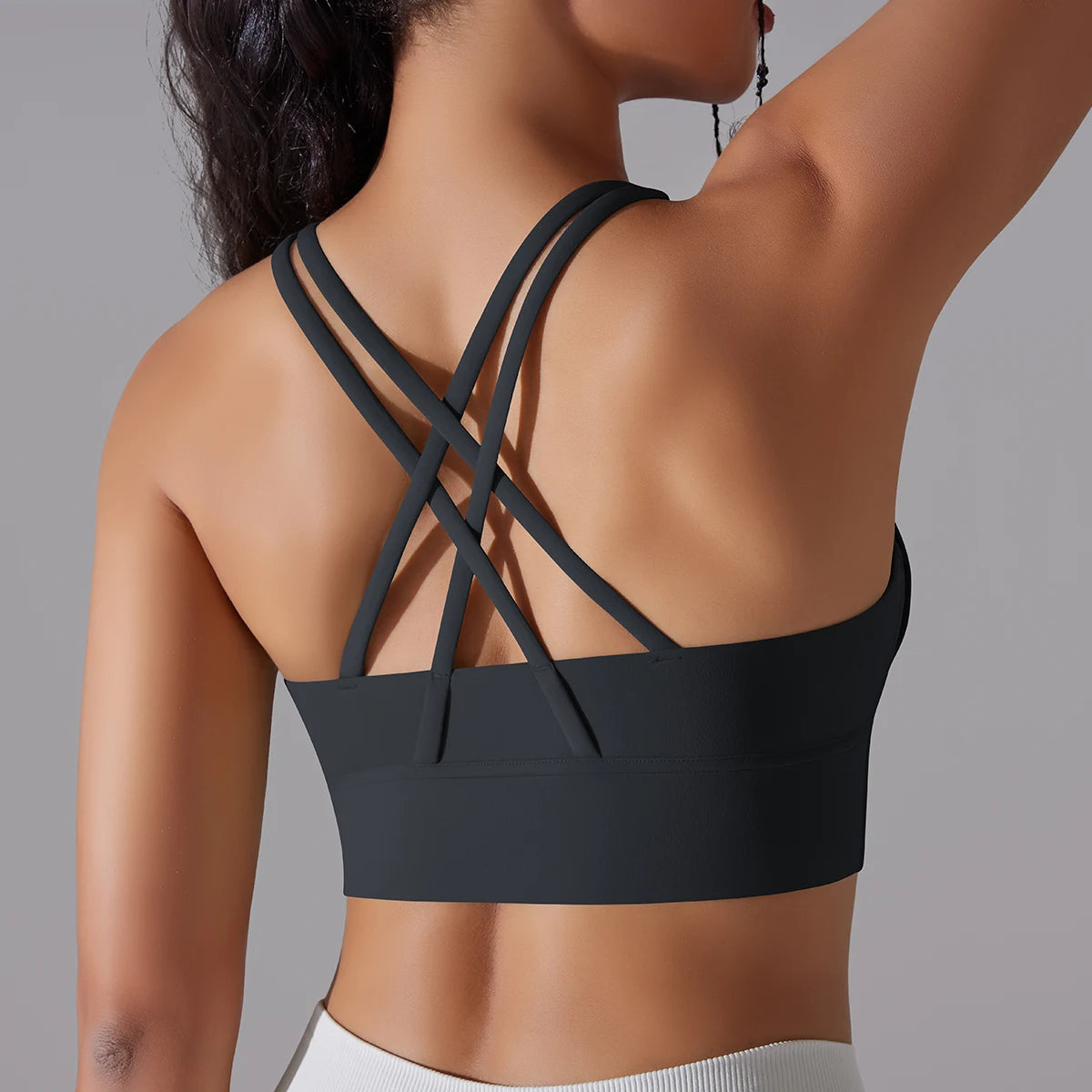 Sports bra and workout tank top for women