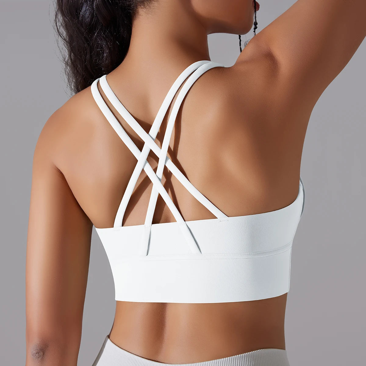Sports bra and workout tank top for women