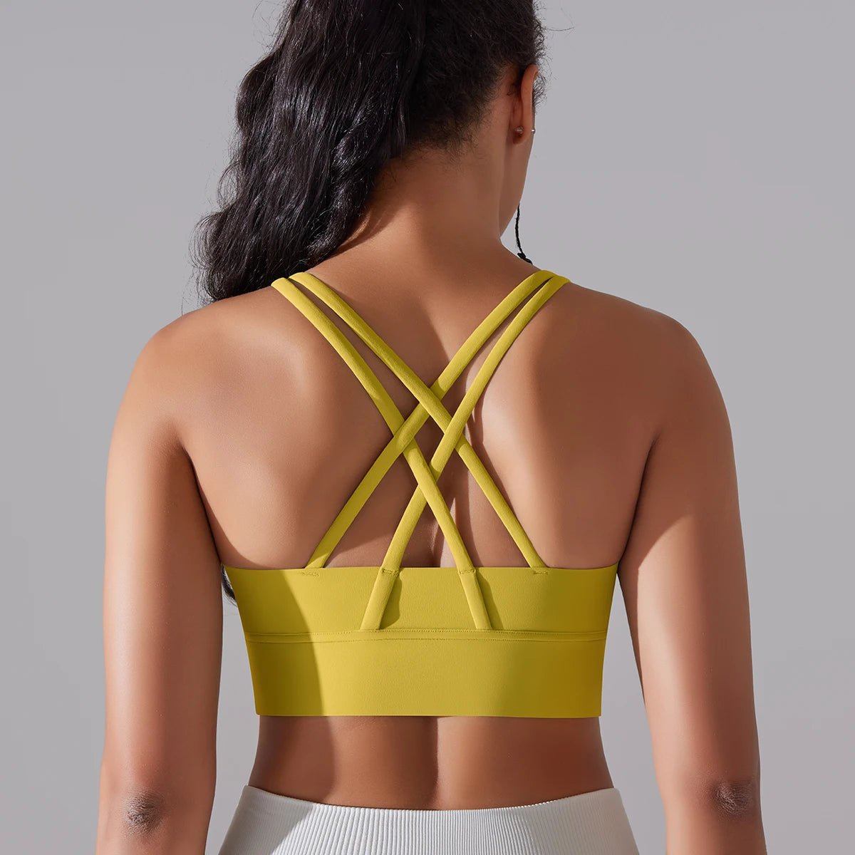 Sports bra and workout tank top for women