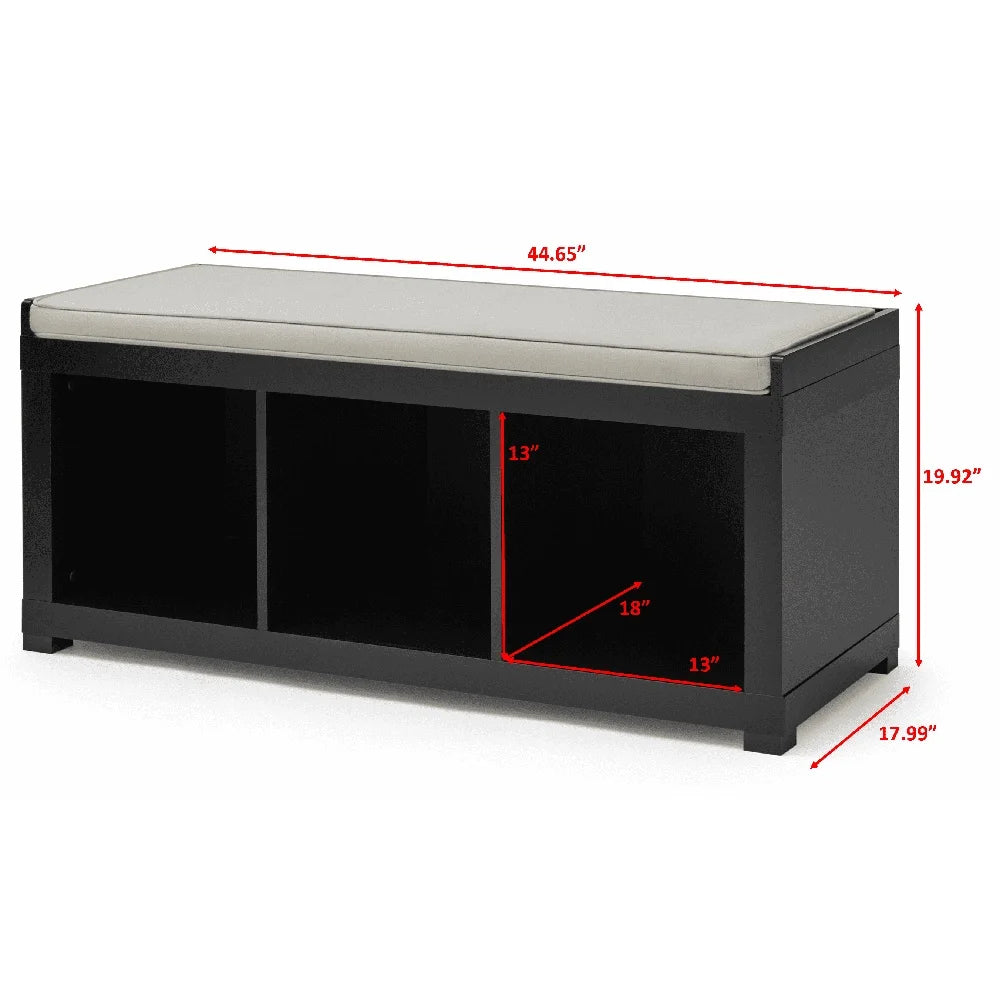 Cube Storage Bench with Cushion