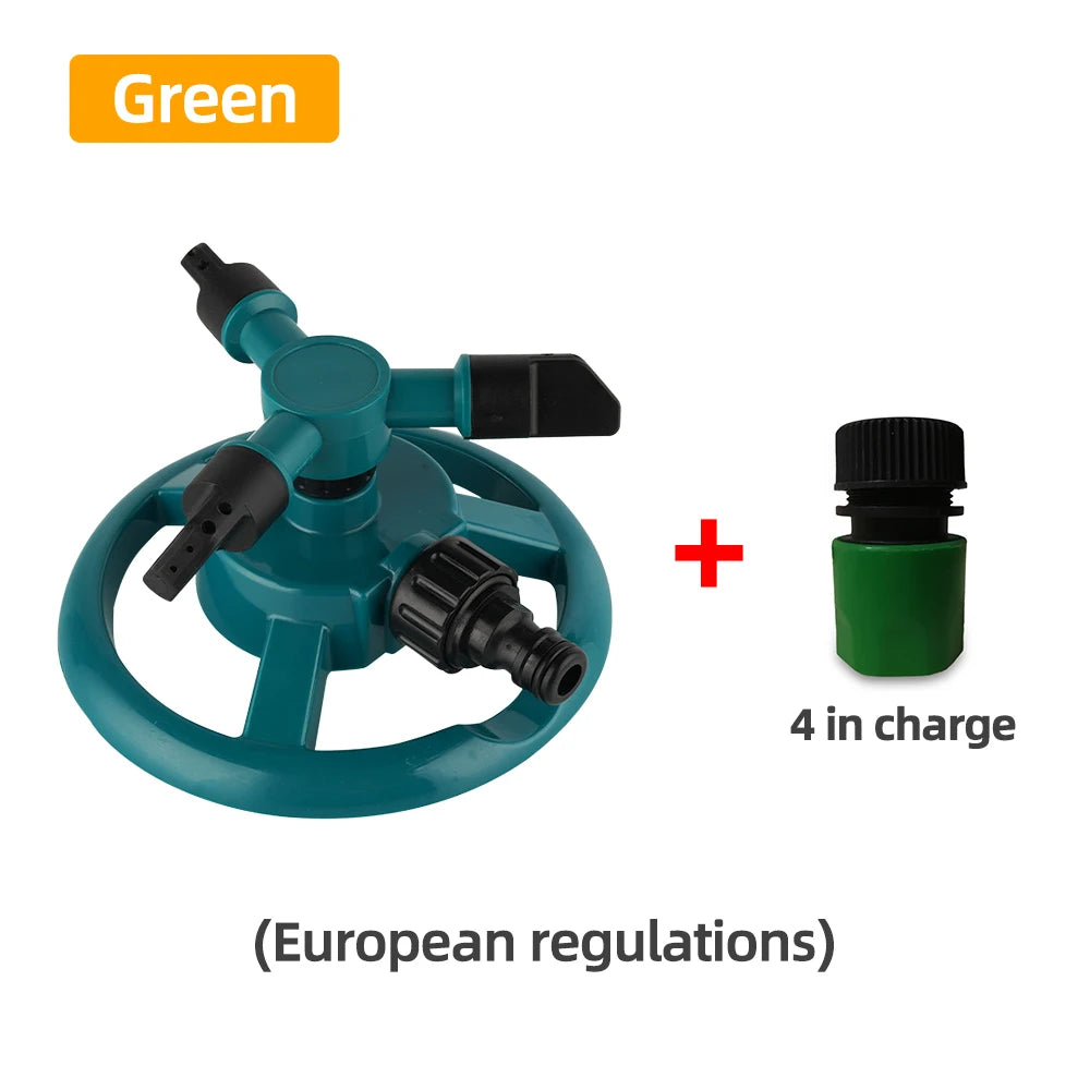 360 Degree Automatic Rotating Water Spray Garden Lawn Automatic Sprinkler Garden Watering Irrigation Supplies