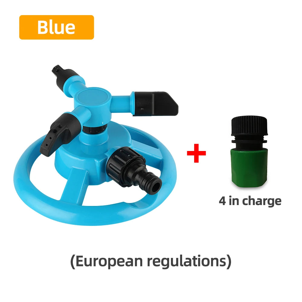 360 Degree Automatic Rotating Water Spray Garden Lawn Automatic Sprinkler Garden Watering Irrigation Supplies